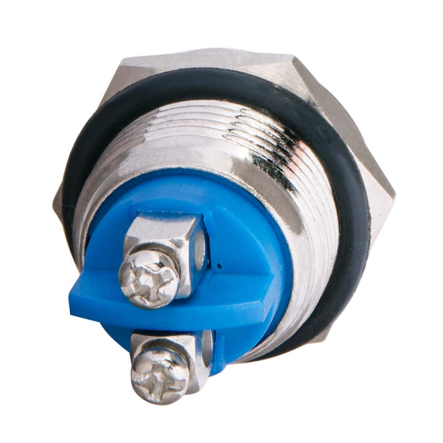 Кнопка металлическая АСКО-УКРЕМ TY 16-231A Scr 1NO 220V винтовое соединение, A0140010085