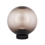 Светильник ландшафтный Violux SFERA 200мм дымчатый призм 20W, Е27, 505120