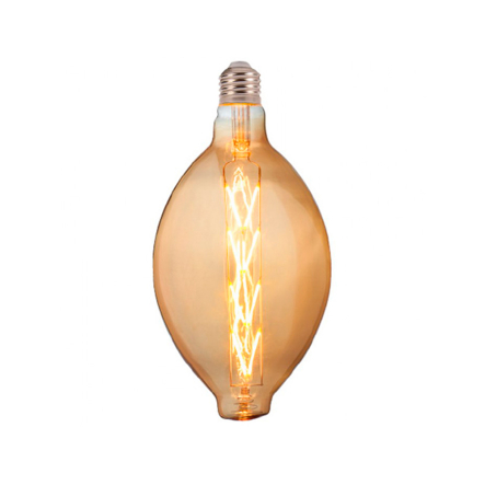 Лампа світлодіодна Horoz Electric Filament ENIGMA, 8 Вт, 2200K, E27, 220 В, Бурштин, 001-051-0008-010 - 1