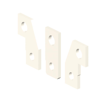 Перехідник шинний ZB2 160&250/3 (компл.3 шт., що розширюють) ETIMAT4671191 - 1