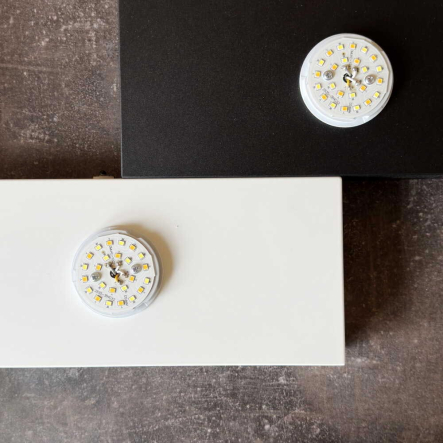 Светильник VIOLUX Smart  PICASSO-S 85W, 3000K-6000K, 5200Lm, пульт, 500х500х130мм, чорний, 220635