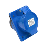 Розетка стационарная TAKEL 423, 32А, 220В, 2P+E, IP44, внутришняя, 503222