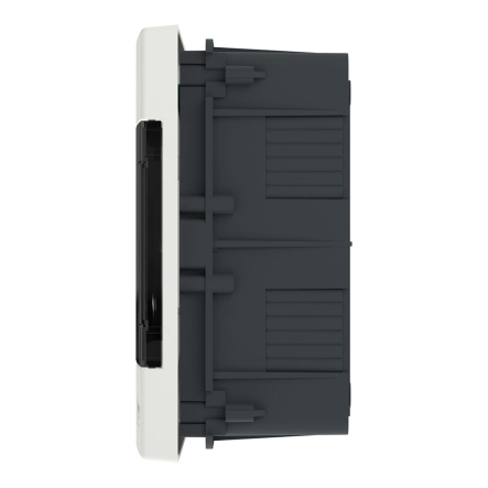 Щит пластиковый Schneider Electric Easy9 EU, врезной, 1 ряд 12 модулей, дымчатые двери, EZ9EUB112