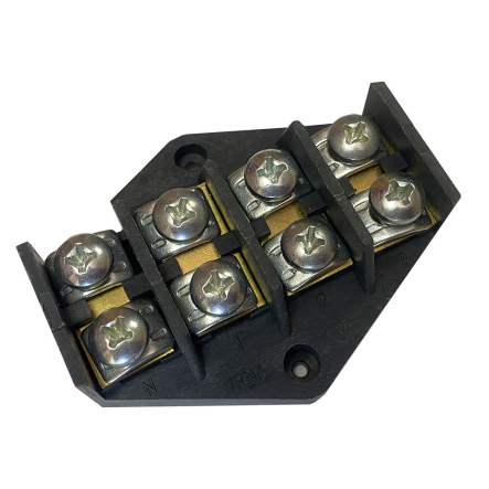 Клемна колодка SEZ E.4004, 4х10мм2 (матеріал пластини латунь) - 1