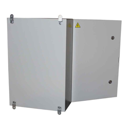 Бокс монтажный навесной Билмакс BW t=1,0-(400х400х350) IP54 У2 без панели, пласт. замок, Б00054596