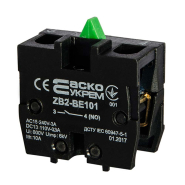 Блок-контакт для постів АСКО-УКРЕМ ZB2-BE101 N/O, A0140010027