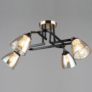 Люстра SIRIUS B A4086/4 BK+FGD