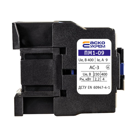 Магнитный пускатель АСКО-УКРЕМ ПМ 1-09-01 C7 36B (LC1-D0901), A0040010097