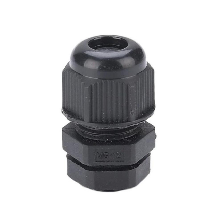 Сальник TechnoSystems MG12 d4-7мм, IP68, чорний, TNSy5500011 - 1