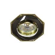 Светильник точечный Feron 305, R39, Е14, черный/золото