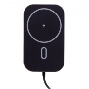 Зарядное устройство автомобильное Choetech T200-F-201BK, QI 15 Вт (совместимый с MagSafe) черный