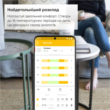 Терморегулятор TERNEO terneo bx DIn-рейка недельный програматор Wi-Fi для теплого пола Терморегулятор TERNEO terneo bx DIn-рейка недельный програматор Wi-Fi для теплого пола
