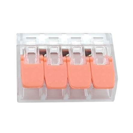 Клемма быстрого монтажа СМК221-464WO TNSy5503312 (аналог WAGO)