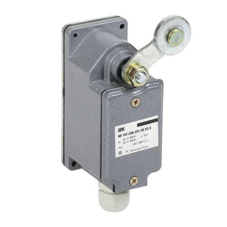 Вимикач кінцевий IEK ВП 16Г-23Б-231-55 У2.3, 1з+1р, IP55, KV-1-16-1 - 1