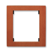 Рамка 1 пост ABB Time Arbo 3901F-A50110 52 вишня