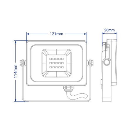 Прожектор светодиодный Feron LL-992 20W 6400K IP65 230V