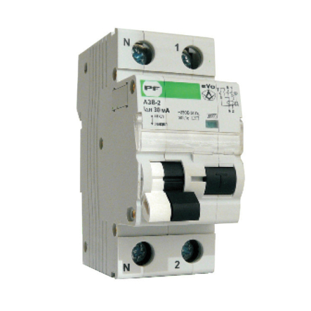 Дифференциальный автоматический выключатель Промфактор EVO АЗВ-2-C25 30 230 УЗ - 1