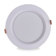 Светильник светодиодный встраиваемый FERON AL253, 18W, 4000K, 1530Lm, круг, 170х80мм, белый, 6339