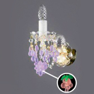 Бра ART GLASS CONSTANCE, vinо white, 1х40W