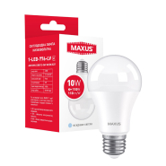 Лампа LED MAXUS&amp;nbsp;1-LED-776-LV, 10&amp;nbsp;Вт, 4100K, E27, AC/DC&amp;nbsp;12-36V, A60