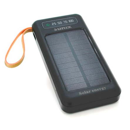 Повербанк (УМБ) SUNIX PB-43, 12000 мАч, черный - 1