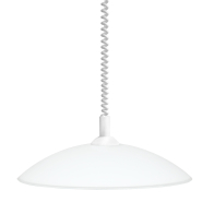 Підвіс ДеКоРа, Класик, 1х60W, E27, ⌀400, білий, 26120