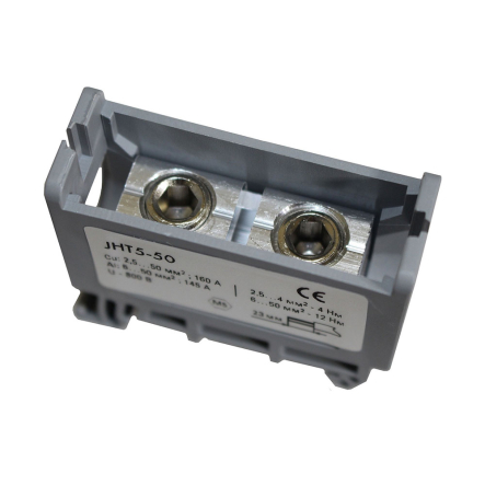 Клемма силовая TNSY СКНГ-JHT5-50, 145 А, 6-50 кв.мм., "N", синяя, 5506238