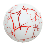 Світильник настінно-стельовий ДеКоРа, Метелик, E27, 2х60W, ⌀300 мм, 45511