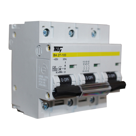 Автоматический выключатель TNSY ВА27-100, 3P, C 50 A, 10 kA, 5504856 - 1