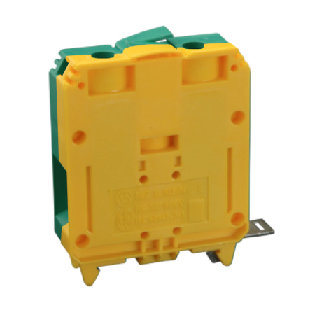 Клемна колодка однорядна SEZ RS 50/N жовто-зелена - 1