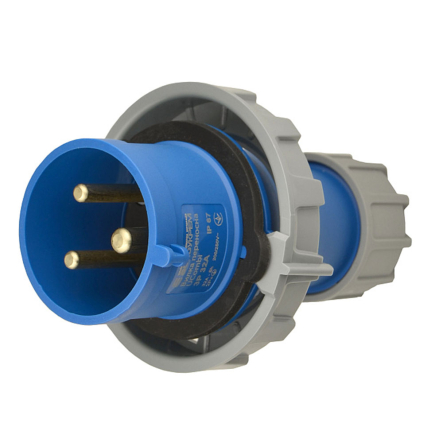 Вилка переносная АСКО-УКРЕМ UCombi 033 ВП 32А, 3P, IP 67, A0080010104 - 1