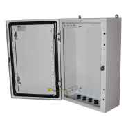 Бокс монтажный навесной Билмакс BW t=1,0-(400х400х350) IP54 У2 без панели, пласт. замок, Б00054596