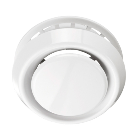 Анемостат із фланцем Вентс А 100 ВРФ АБС, 0000221427 - 1