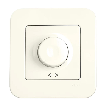 Диммер 600W VIKO Rollina, 90421020, крем - 1