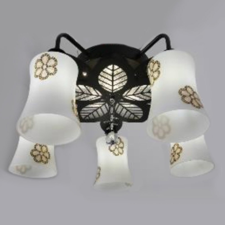 Люстра SIRIUS N 8551-5+6 BK+CR - 1