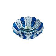 Світильник точковий Feron CD2121, MR16, GU5.3, 50W, прозорий синій/хром