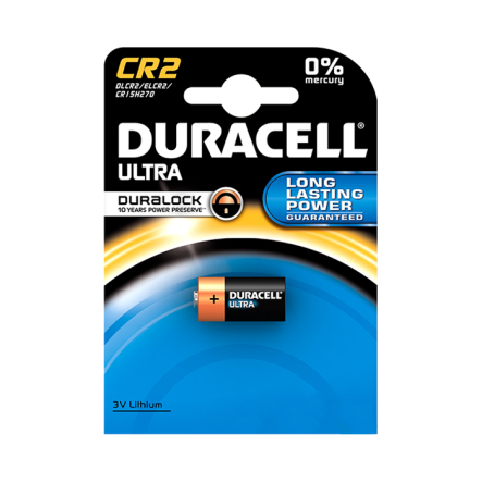 Батарейка Duracell CR2 BLN01x10 ULTRA M3 фотолитивые, 5014035 - 1