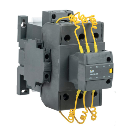 Контактор для конденсаторов IEK КМИ-К 45 кВАр, KKMK-45-230-01 - 1