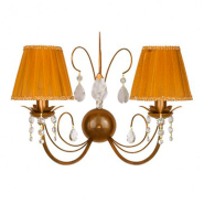 Бра Nowodvorski 1235, GOLDEN SILK II kinkiet 2*E14, 40W, ND