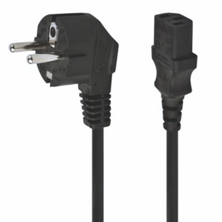 Кабель силовой CEE7/17-C13, длина 1.8 м, 3*0.5 мм кв. Cablexpert, PC-186 - 1