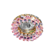 Світильник точковий Feron CD4141, MR16, GU5.3, 50W, рожевий/золото