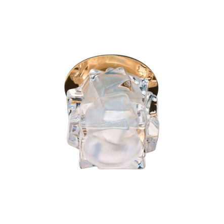 Светильник точечный Feron JD108, G9, 35W, прозрачный/золото - 1