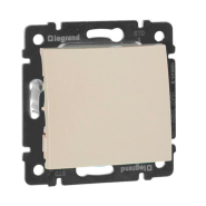 Выключатель одноклавишный LEGRAND Valena, 774301, слоновая кость