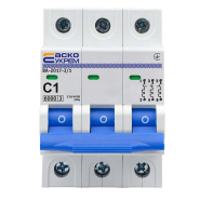 Автоматический выключатель АСКО-УКРЕМ ВА-2017 3р, 1А С, A0010170038