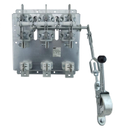 Вимикач-роз'єднувачTNSy РПС-4П 630А, рукоятка права, TNSy5504263