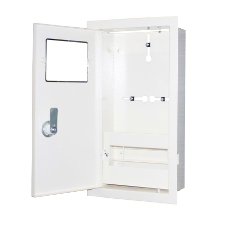 Обліково-розподільний щиток Білмакс Б00020605 ЯУР-1В-8 економ, 220 х 395 х135 мм - 1