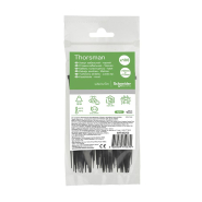 Хомут кабельный SCHNEIDER 120х2.5 чёрный (100шт), IMT46253