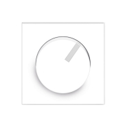 Центральная пластина поворотного диммера белый/белый лед Neo