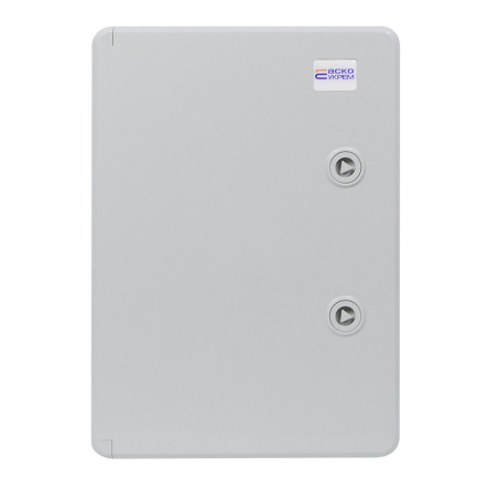 Корпус АБС-пластик АСКО-Укрем, ударостойкий, с монтажной панелью, непрозрачные дверки, 25*35*15, ІР65, A0270010017