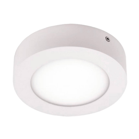Світильник накладний HOROZ, CAROLINE-12, 12W, 6000K, 840Lm, коло, D 160 мм, білий, 016-025-0012-010 - 1